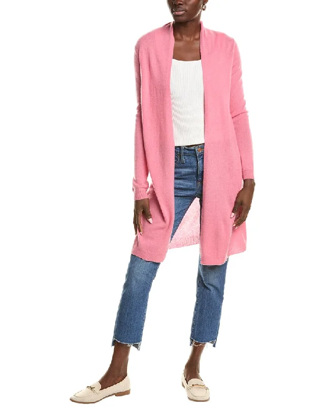 Embroidery Design sofiacashmere Modern Cashmere Duster