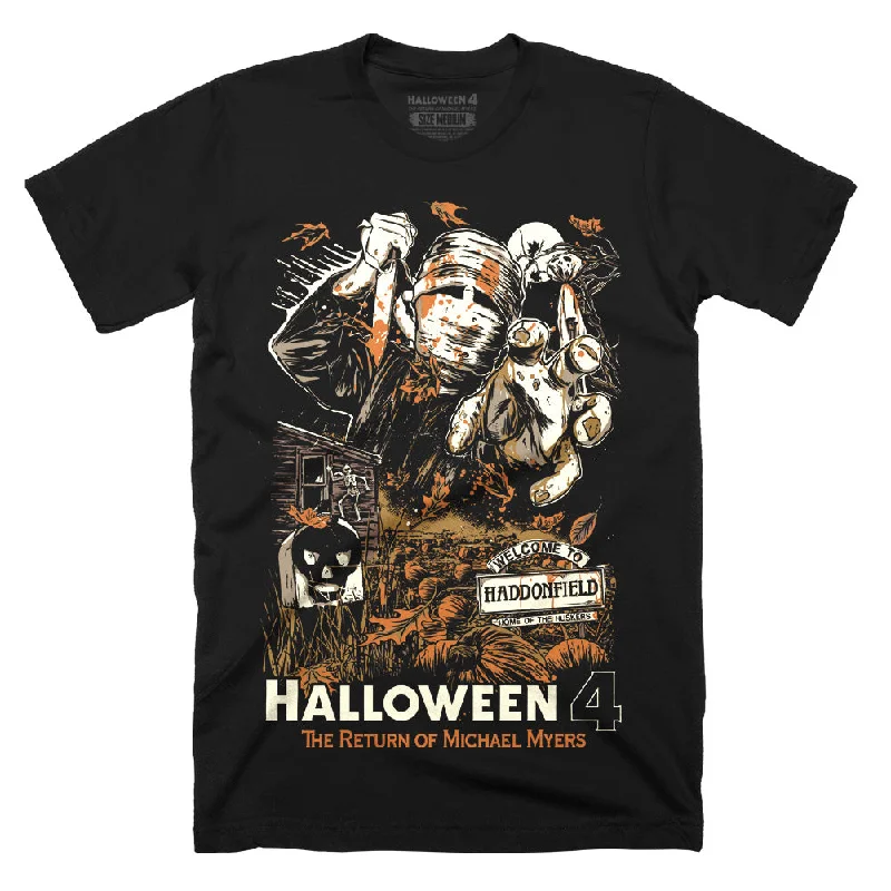 Cozy Fitting Halloween 4 Welcome To Haddonfield T-Shirt