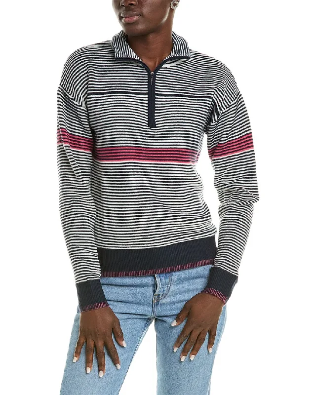 Casual Style Meister x Fera Bonnie Wool-Blend 1/2-Zip Sweater