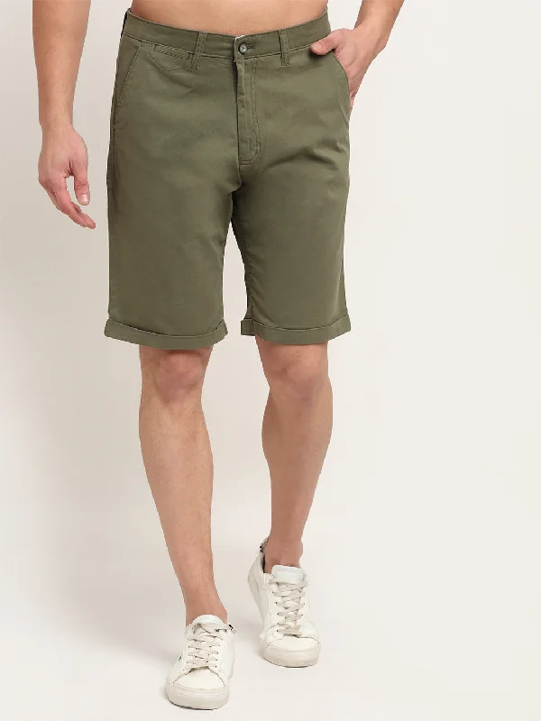 Fashion Design Olive Men Shorts