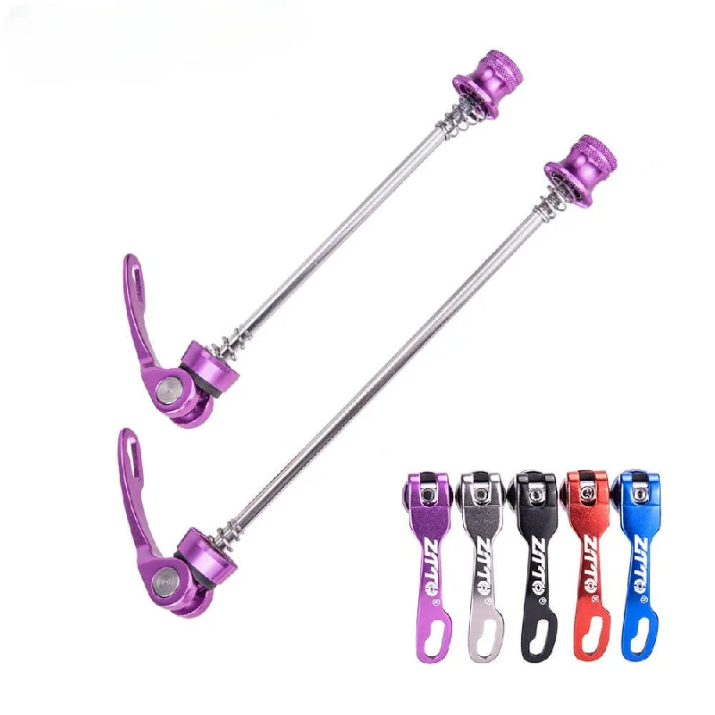 Minimal Style ZTTO 1 Pair Bicycle Skewers MTB Mountain Bike Ultralight Quick Release Skewers QR 100mm 135mm for mountain Road Bike hub 9mm 5mm