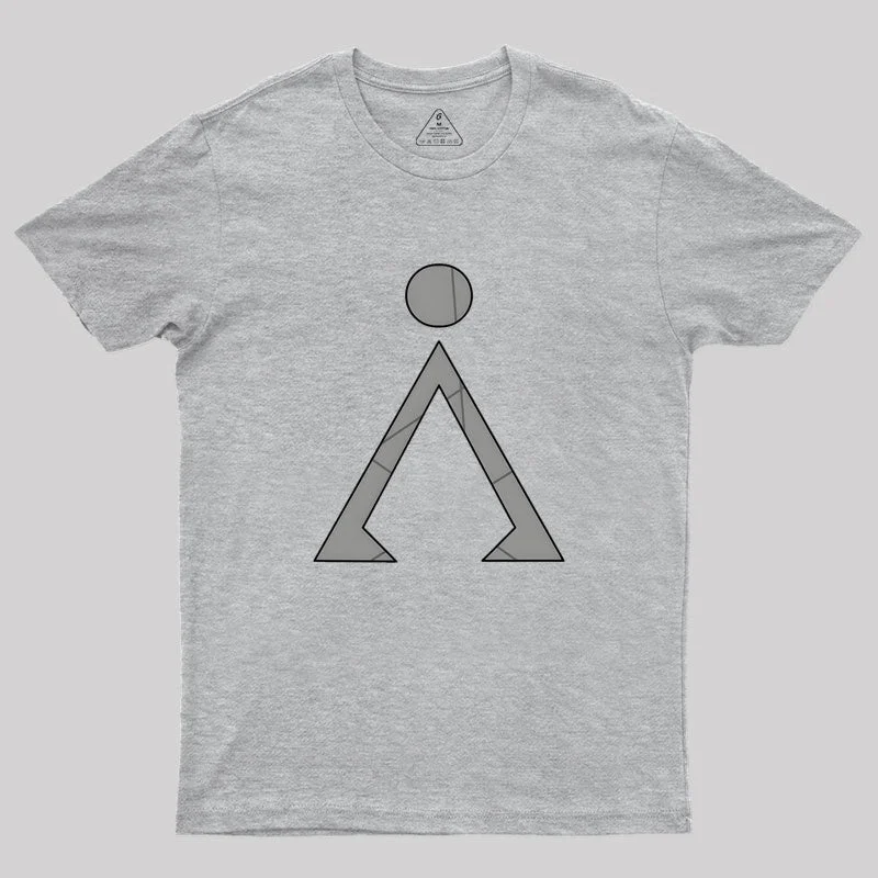 Bottom And Versatile Stargate Earth Symbol Geek T-Shirt