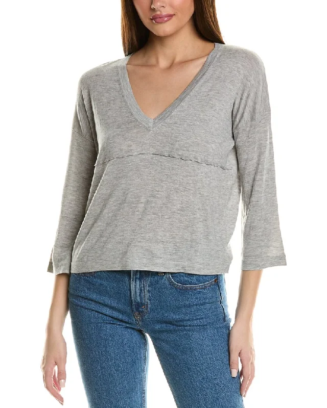 Comfortable Dresses Autumn Cashmere Bell Sleeve Cashmere Sweater