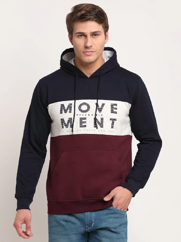 Fashion Comfort Navy Sweatshirt for Men's