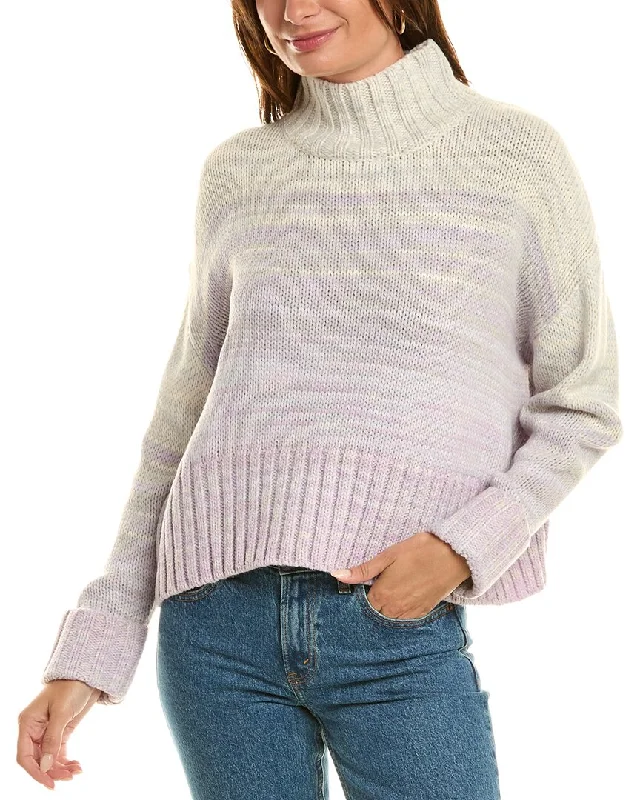 Embroidered Letters 525 America Blair Ombre Pullover