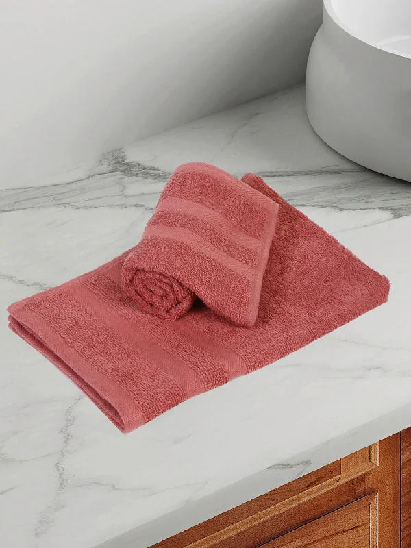 Noble And Elegant Coral Hand Towel