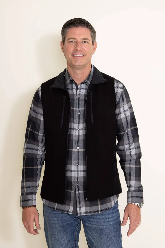 Cozy Look Kuhl Interceptr Vest for Men in Black | 3186-BK