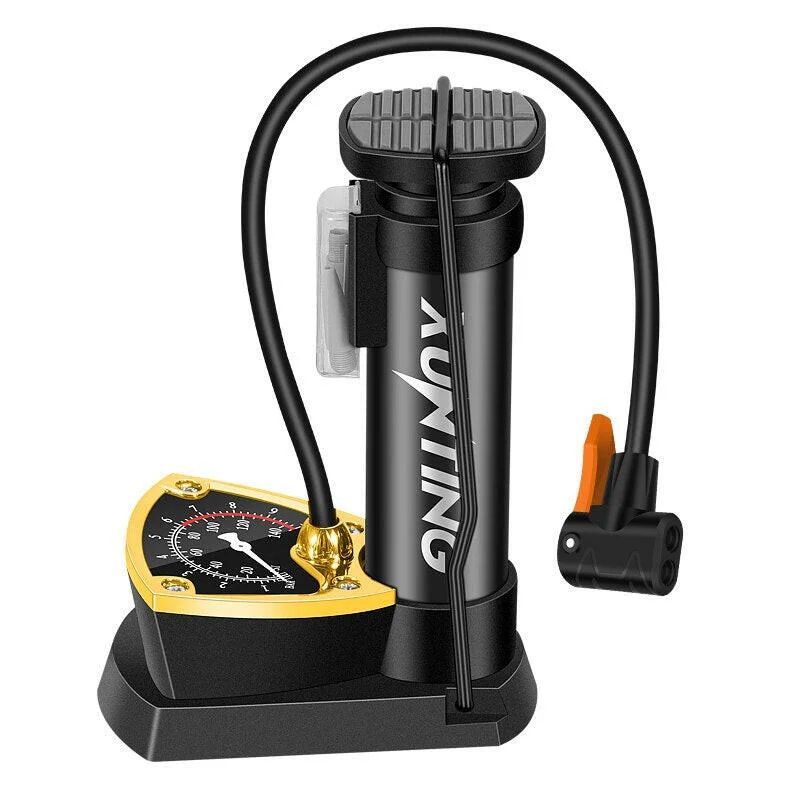 Spring Fashion Xunting Foot Bike Pump Ultra-light MTB Road Pump Schrader Presta Cycling Inflator MAX 140PSI with Pressure Gauge Bicycle Pump Spring Fashion Xunting Foot Bike Pump Ultra-light MTB Road Pump Schrader Presta Cycling Inflator MAX 140PSI with Pressure Gauge Bicycle Pump