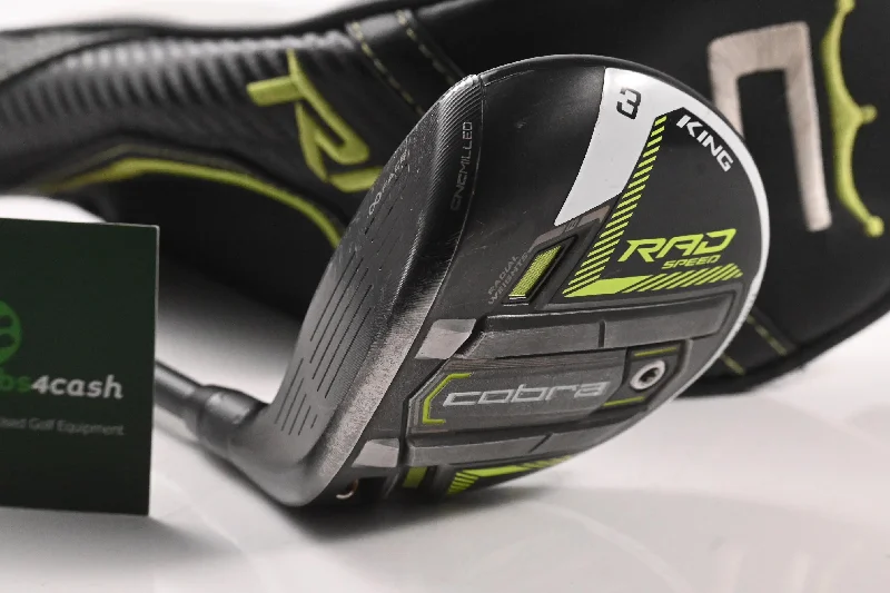 Comfy Chic Left Hand Cobra King Radspeed #3 Wood / 14.5 Degree / Stiff Flex Motore X F1