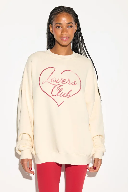 Breezy Comfort Lovers Boyfriend Crew Sweatshirt