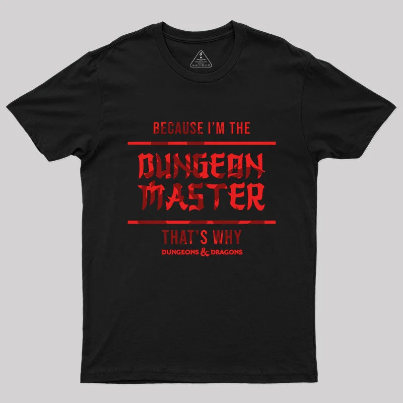 Feminine Charm Dungeon master Geek T-Shirt