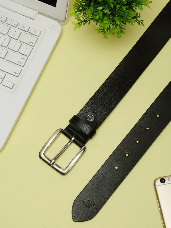 Versatile Casuals Men Designer Black Belt