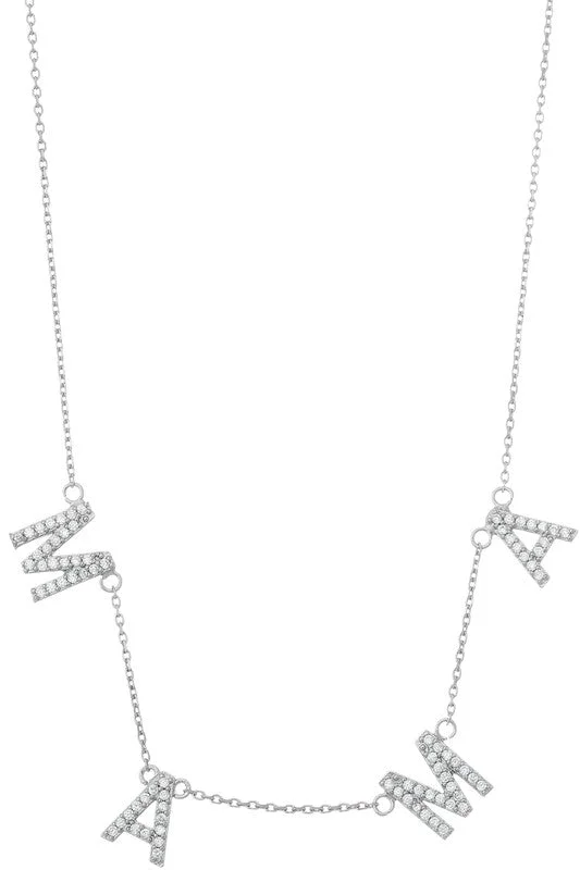 Layered Comfort Brass Mama Necklace LNB665 RHCRY