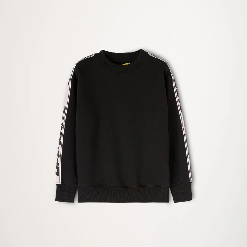 Hooded design Black Logo Sweatshirt