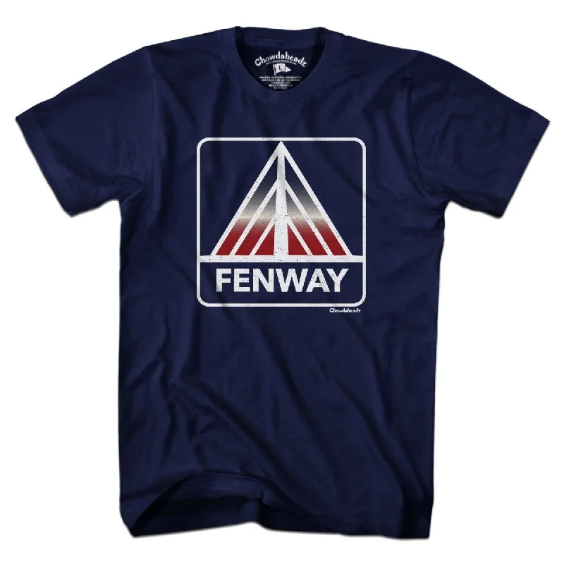 Cozy Look Patriotic Fenway Sign T-Shirt