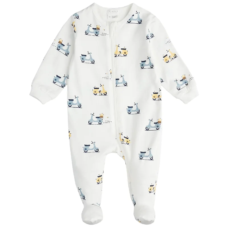 Fashion Expert Boys Motor Scooter Footie