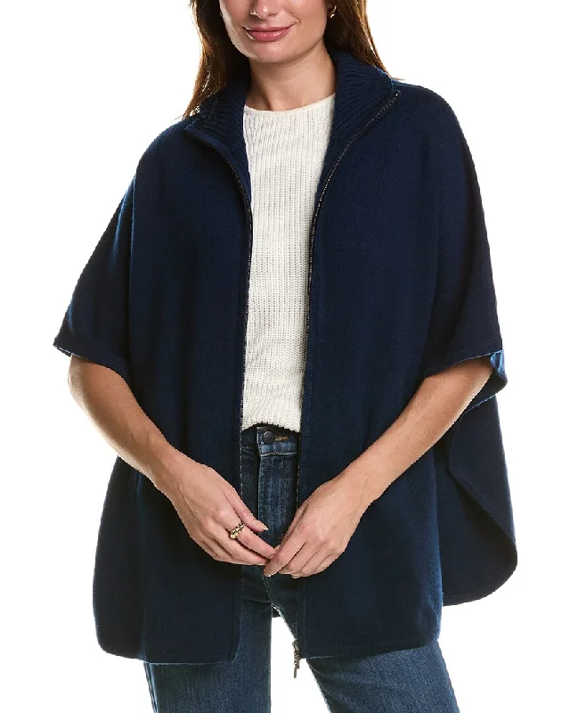 Elegant Casuals Forte Cashmere Mock Wool & Cashmere-Blend Cardigan