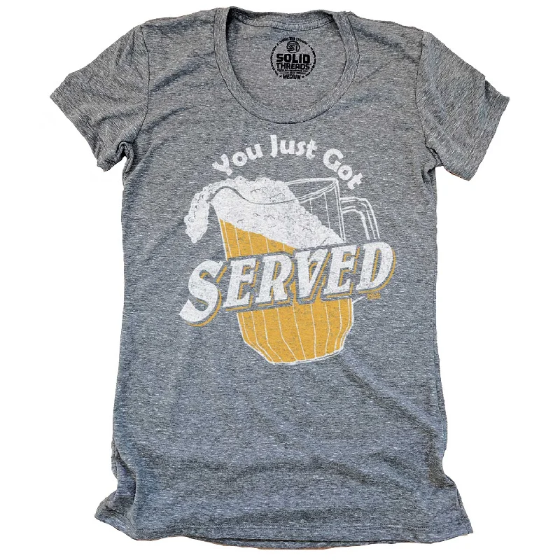 Economic Outlook Women's You Just Got Served T-shirt