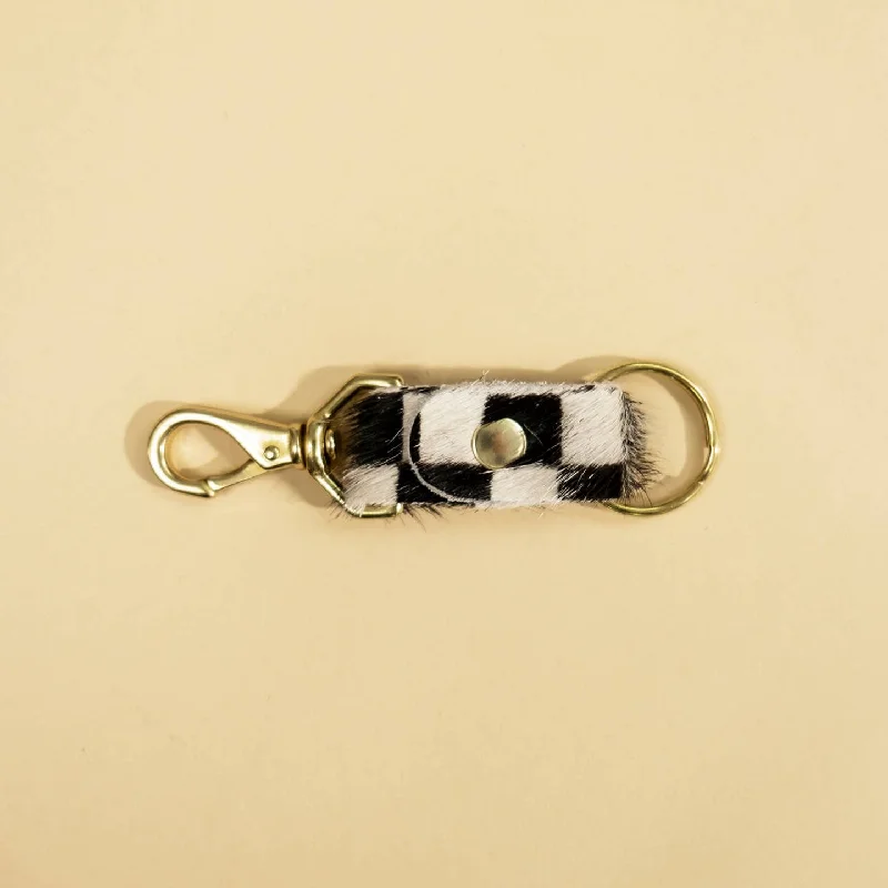 Stylish Ease Primecut Cowhide Key Chain - Multiple Colors!