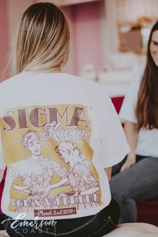 Fashion Selection Sigma Kappa Mom's Weekend Tee