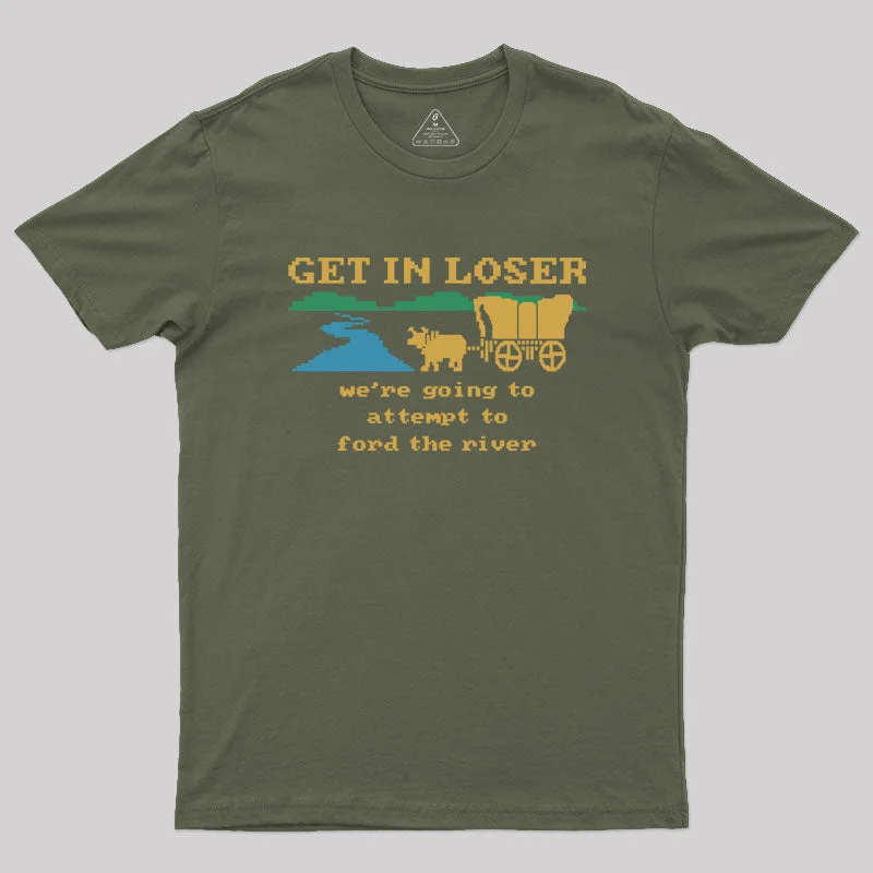 Comfortable And Cold-proof GEI IN LOSER Nerd T-Shirt