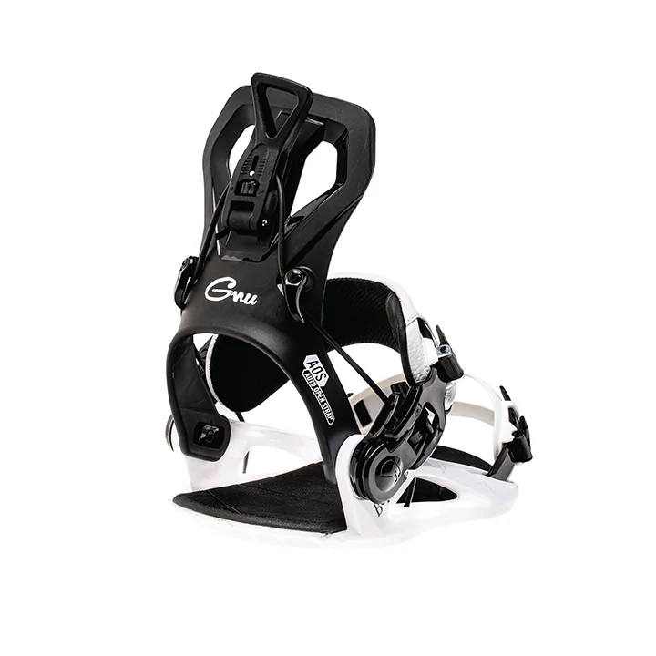 Personal Design GNU Womens 2024 B-REAL Snowboard Bindings - White