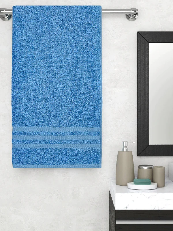 Comfortable Mind Sky Blue Bath Towel