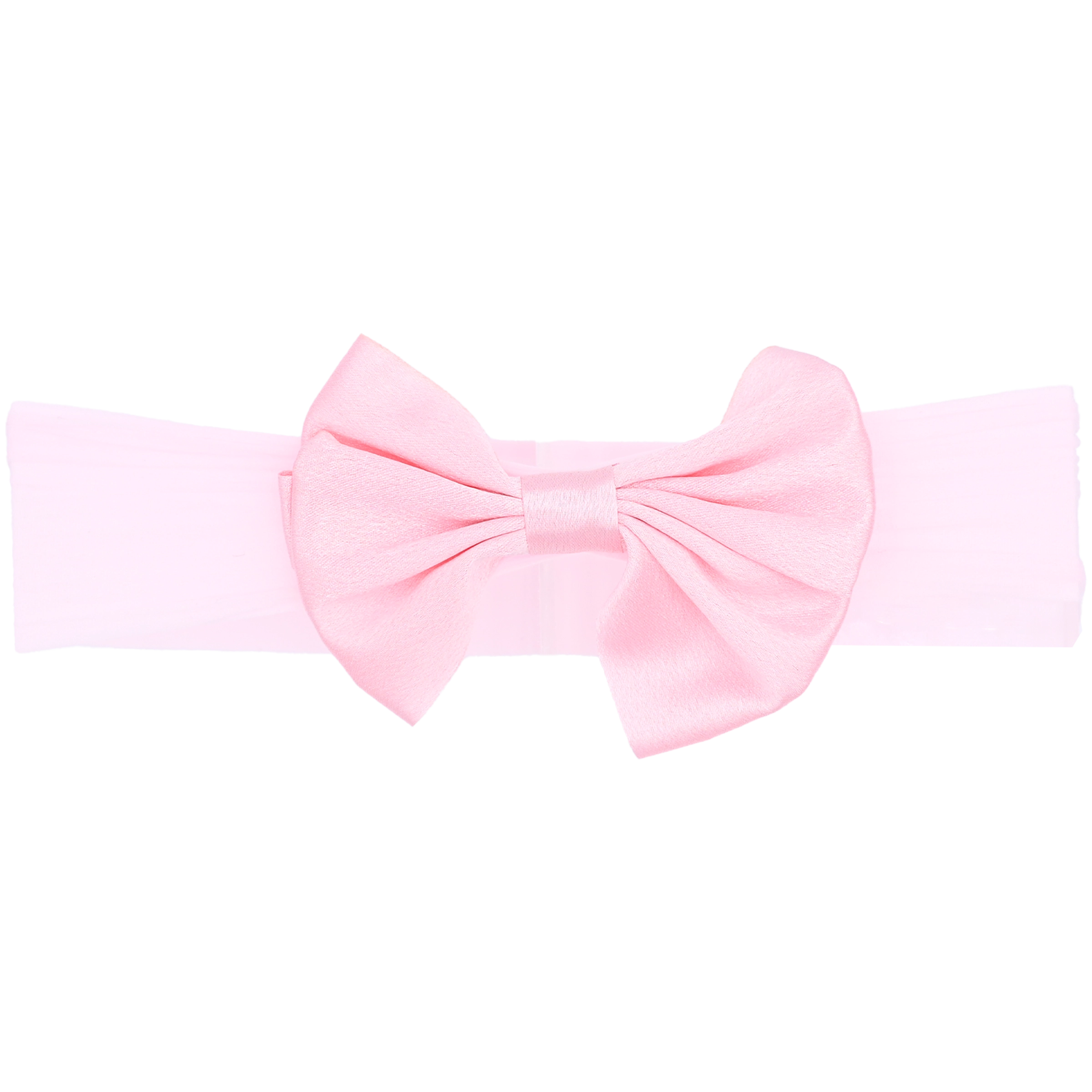 Fashion Wear Millenial Pink Satin Ribbon Headband