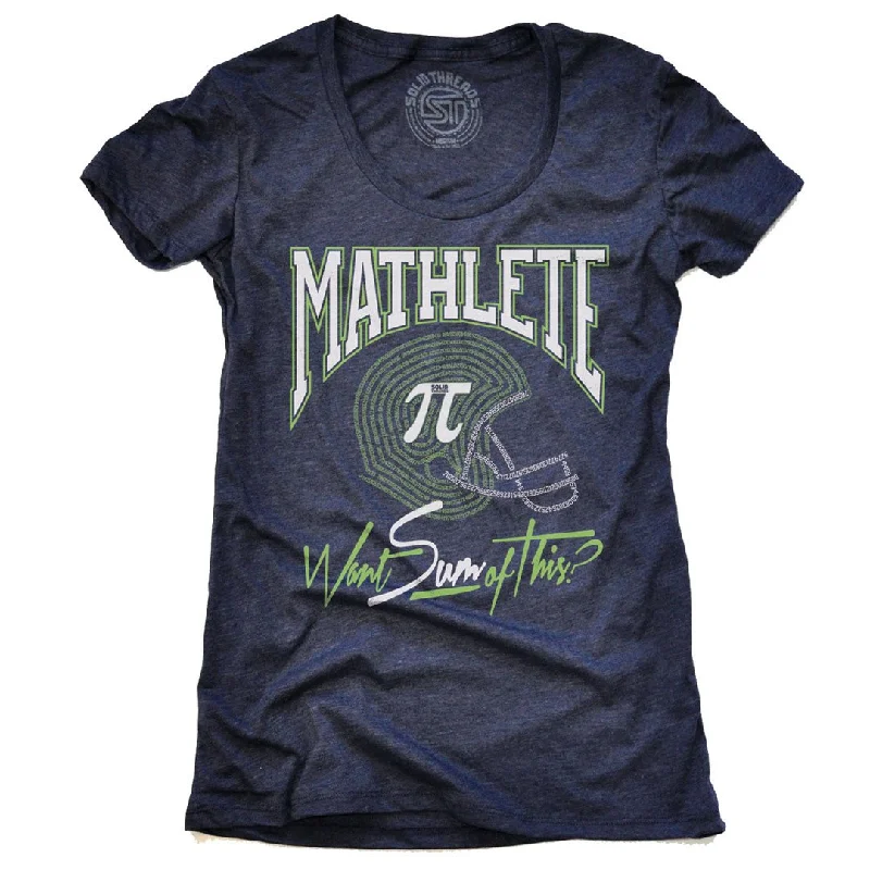 Stylish Fit Women's Mathlete Want Sum of This T-shirt
