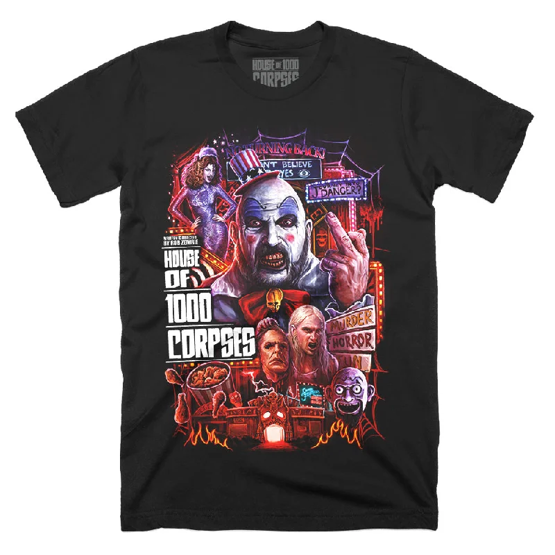 Summer Selection House Of 1000 Corpses Theres No Turning Back T-Shirt