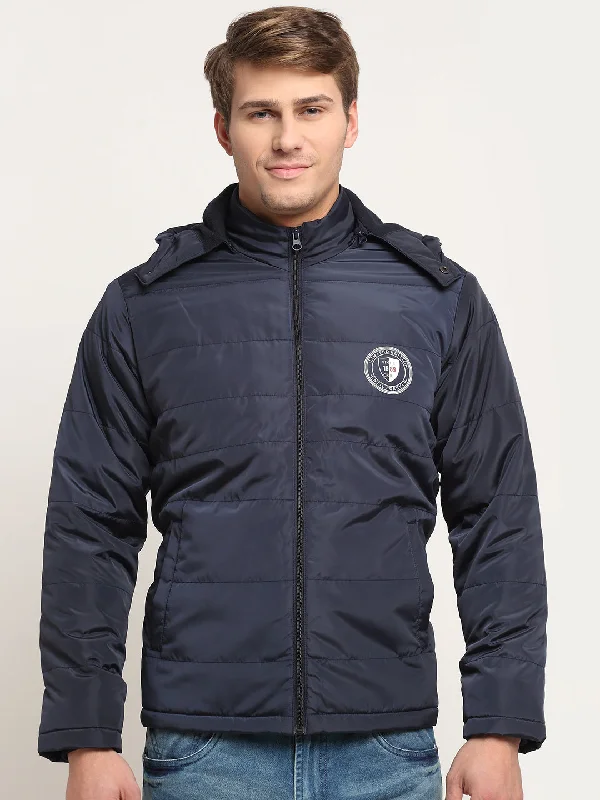 Sports Fashion Navy Jacket for Men's