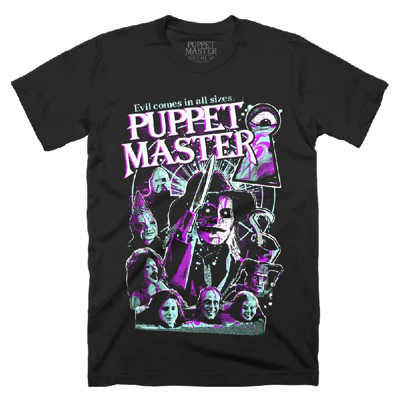 Elegant Comfort Puppet Master Evil Comes In All Sizes T-Shirt