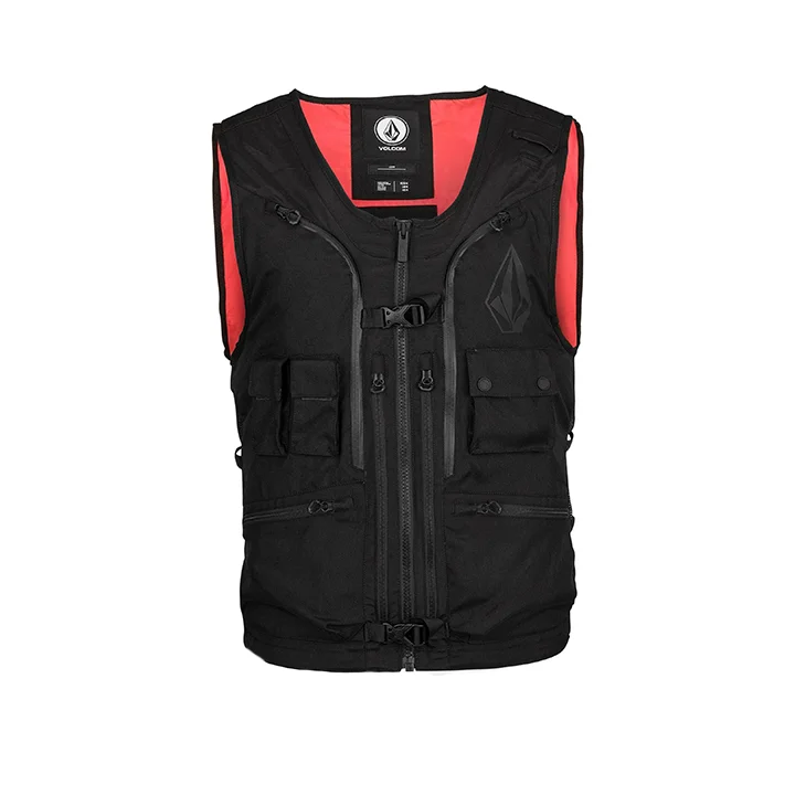 Classic Volcom Iguchi Slack Vest - Black