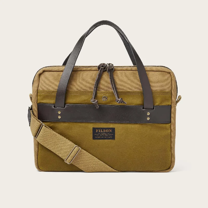 Soft Comfort Wear RUGGED TWILL COMPACT BRIEFCASE