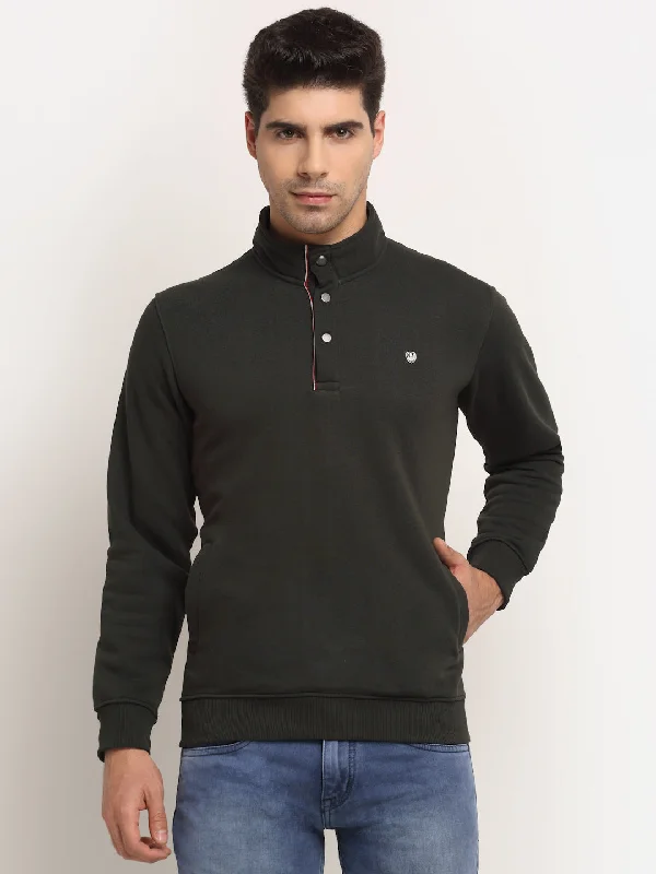 Energy Plan Men's Olive Sweatshirt