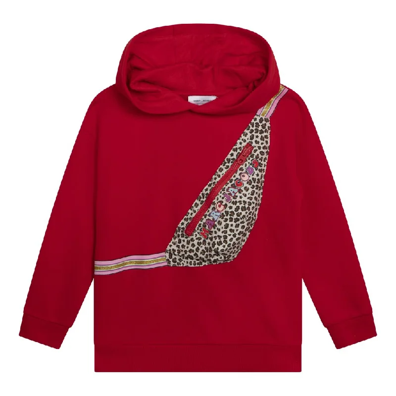 Soft Feel Red Hoodie