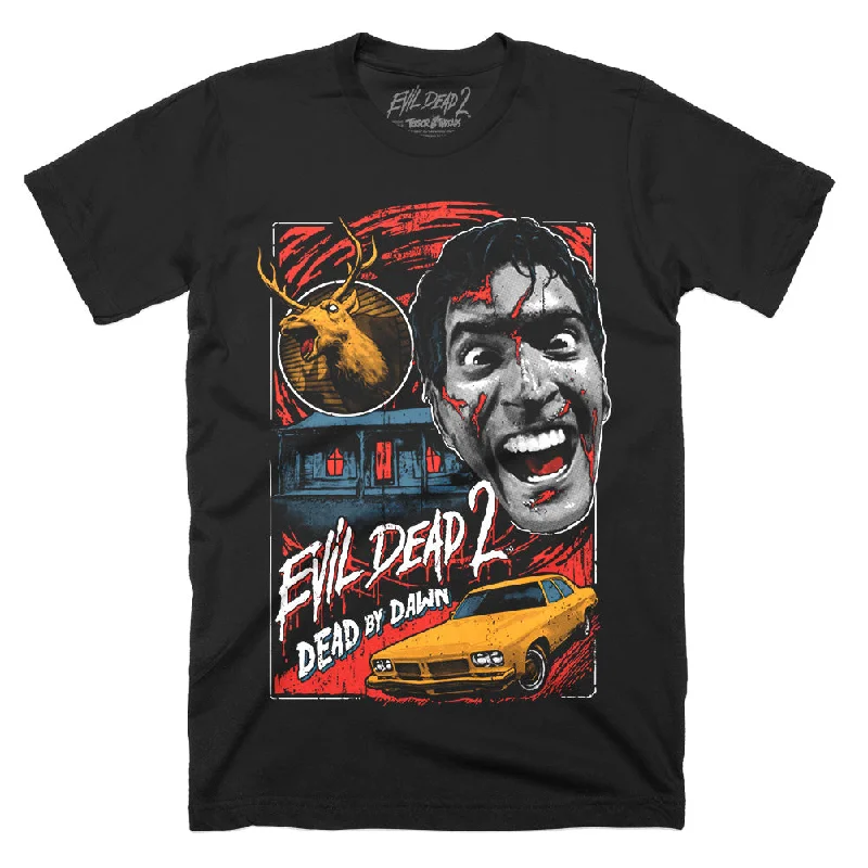 Playful Style Evil Dead 2 There's Something Out There T-Shirt