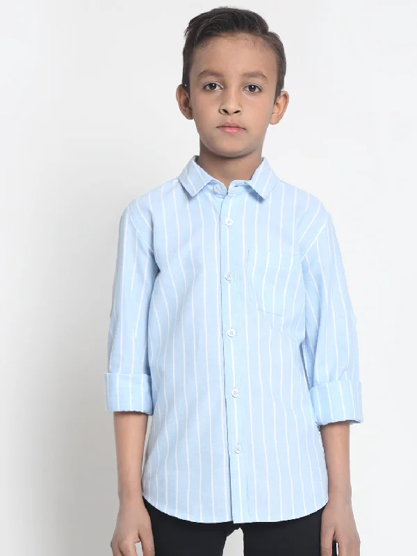 Dessert Matching Boys Blue Shirt
