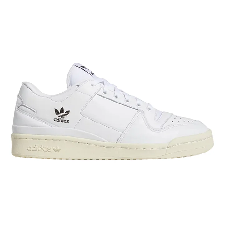 Street Cool Adidas Forum 84 Low ADV Shoes - Cloud White/Cloud White/Olive