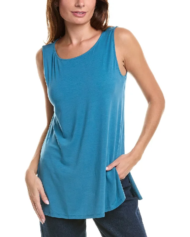 Sporty Wear Eileen Fisher Ballet Neck Tunic