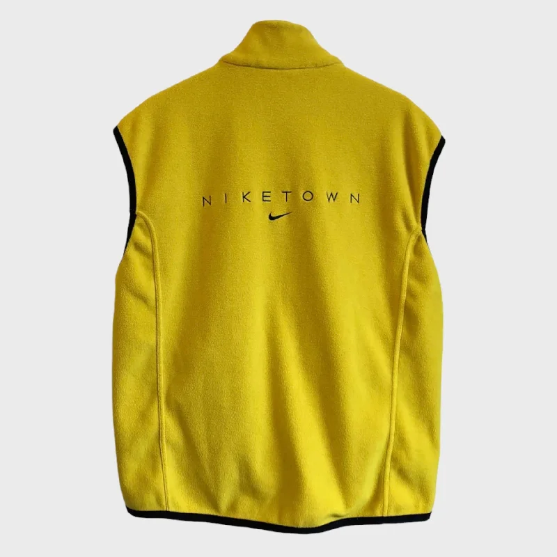Easygoing Fashion Vintage Nike Town Fleece Vest XL