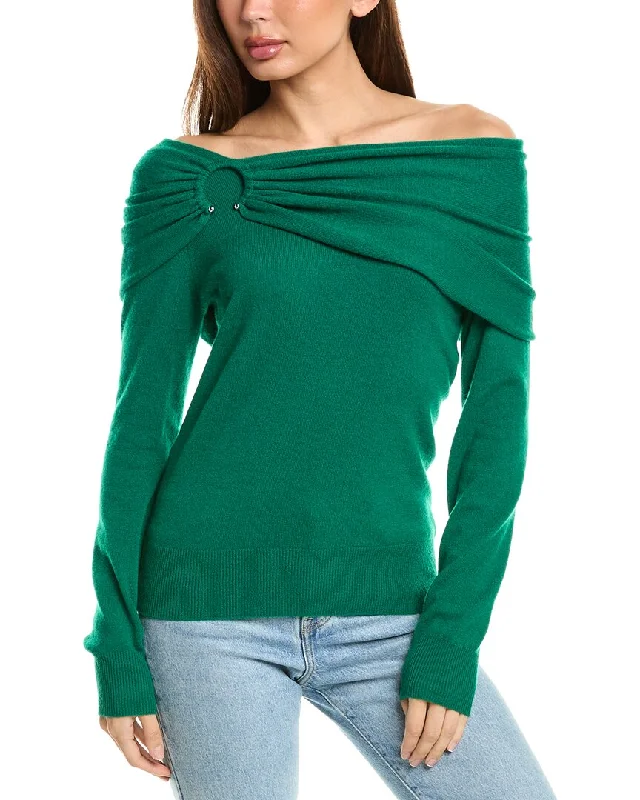 Chic Outfits InCashmere Ring Cashmere Sweater