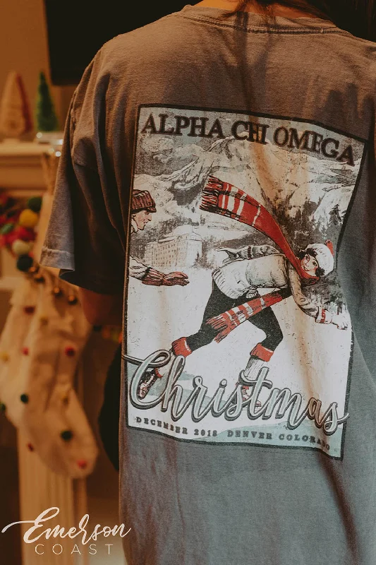 Must-have For Fashion Alpha Chi Christmas Social Tshirt