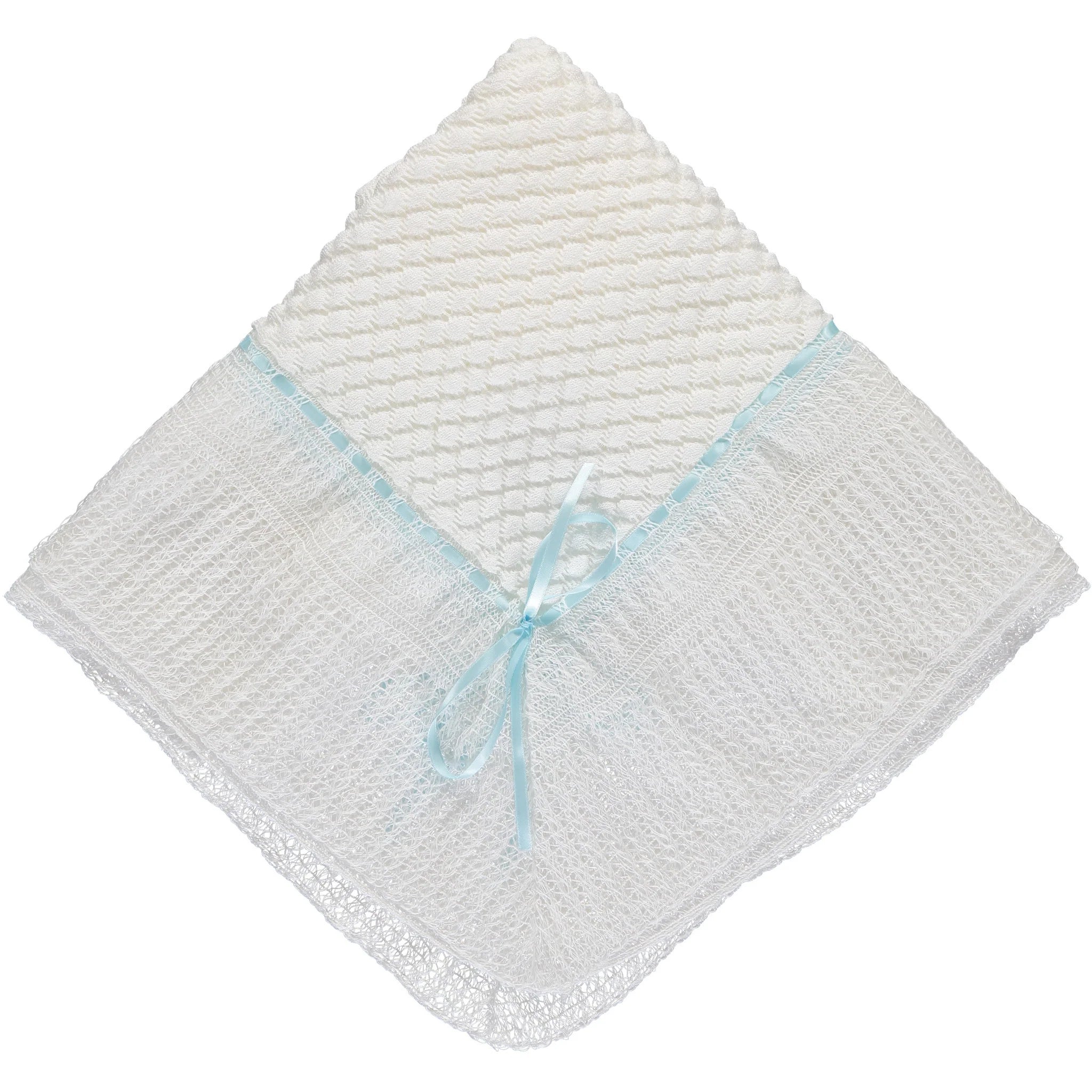 Everyday Chic Belgium Lace Blanket w/Ribbon (Click for colors)