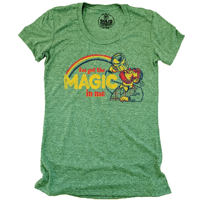 Simple Style Women's I've Got The Magic In Me Leprechaun T-Shirt