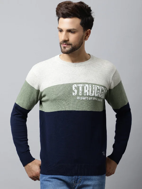 Mens Navy Sweater