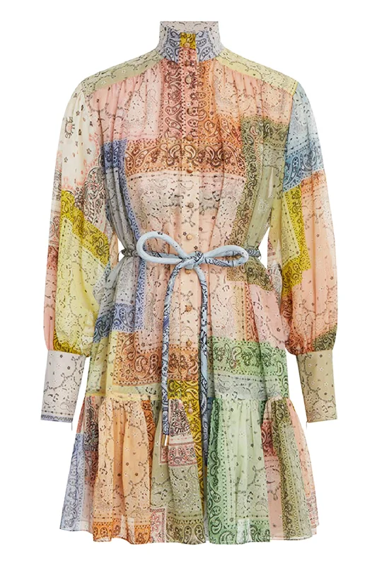 Goddess Style Matchmaker Lantern Mini Dress