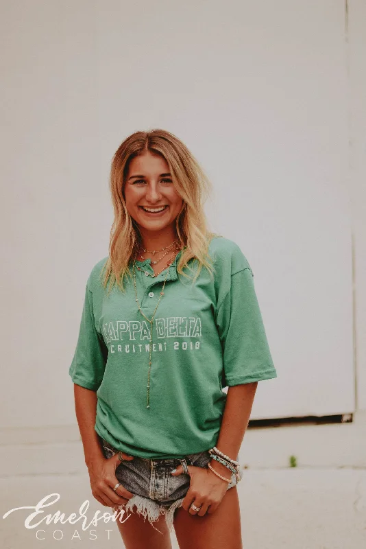 Classic And Versatile Kappa Delta Recruitment Henley