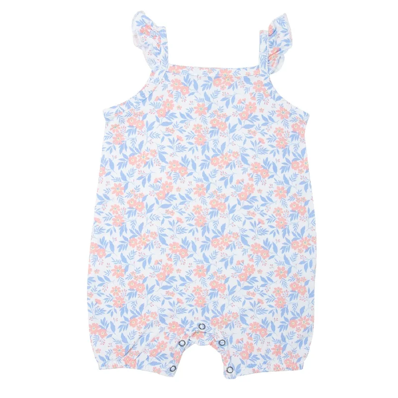 Comfortable And Casual Girls Vintage Flower Bubble