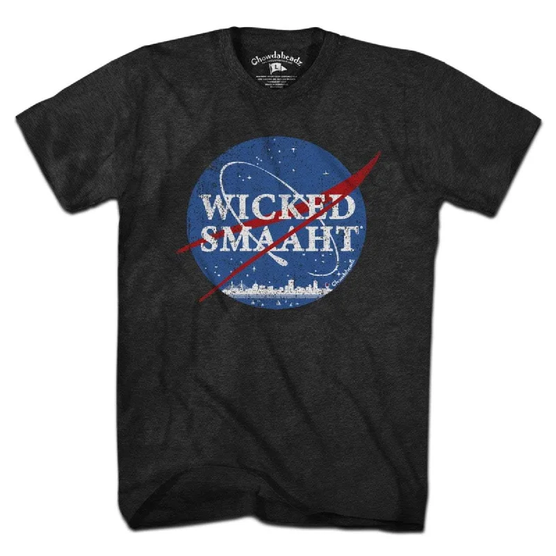 Age-reducing Style Wicked Smaaht Space T-Shirt